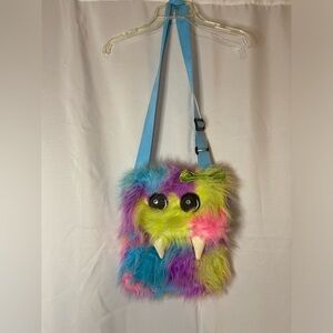 Justice homework monster bag/purse.